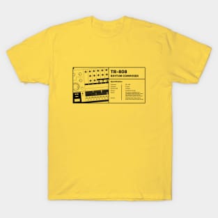 808 Drum Machine for Electronic Musician T-Shirt